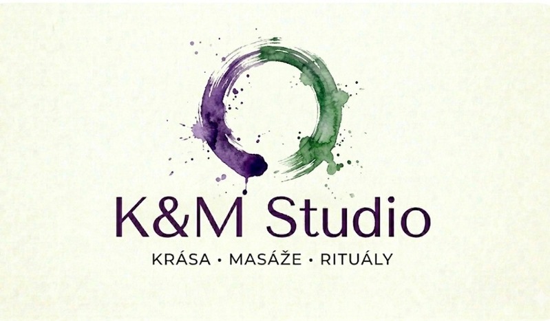 K&M Studio logo – ensō